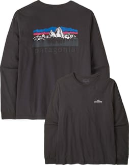 M's L/S Fitz Roy Foothills T-Shirt Ink Black