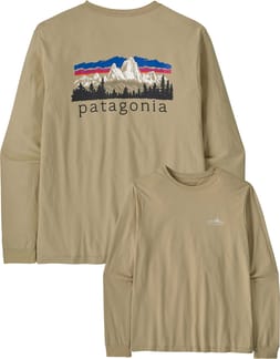 M's L/S Fitz Roy Foothills T-Shirt Weathered Stone