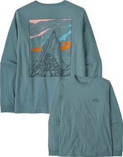 M's L/S Cloud Crag T-Shirt Blue Sage