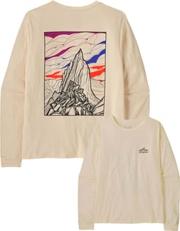 M's L/S Cloud Crag T-Shirt Undyed Natural