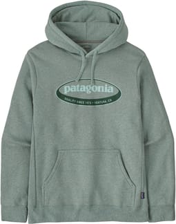 M's '95 Oval Logo Uprisal Hoody Cover Green