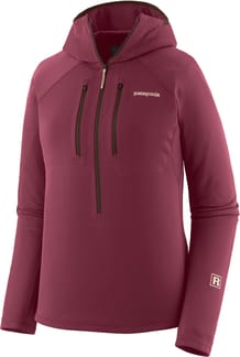 W's R1 Ultralight Hoody Berry Fig