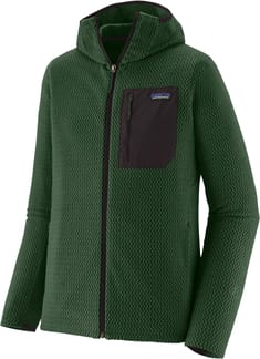 M's R1 Air Full-Zip Hoody Treeline Green
