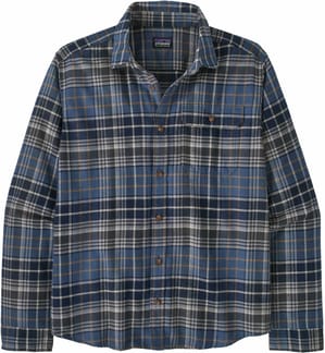 M's L/S LW Fjord Flannel Shirt Depth New Navy