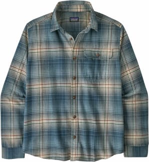 M's L/S LW Fjord Flannel Shirt Melting Ombre Summit Blue