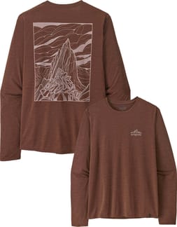 M's L/S Cap Cool Daily Shirt - Cloud Crag Berm Brown Light X-Dye