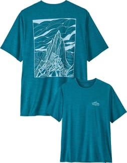 M's Cap Cool Daily Shirt - Cloud Crag Glacial Blue Light X-Dye