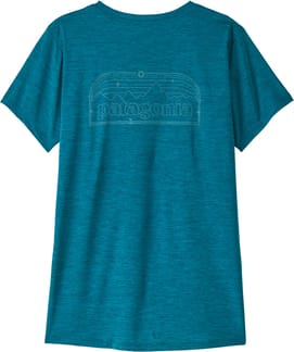 W's Cap Cool Daily Shirt - P-6 Cosmos Glacial Blue Light X-Dye
