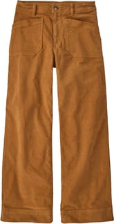 W's Wide Leg Cord Pants Nest Brown