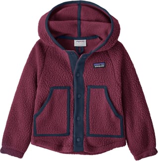 Baby Retro Pile Jkt Berry Fig