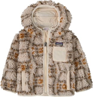 Baby Retro-X Hoody Natural w/Sunlit Pink