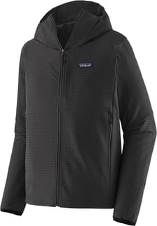 M's R1 TechFace Hoody Black
