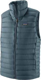 M's Down Sweater Vest Summit Blue