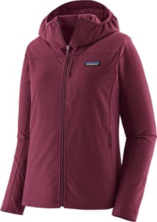 W's R1 CrossStrata Hoody Berry Fig