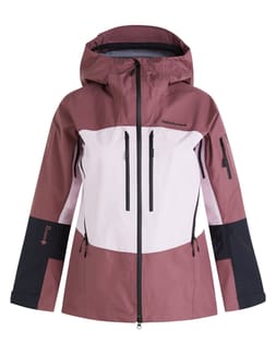 W Vislight Gore Tex Pro Jacket Rose Brown Col
