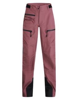 W Vislight Gore Tex Pro Pants Rose Brown