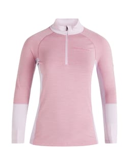 W Magic Half Zip Bitter Root Melange Col