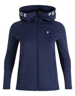 W Rider Zip Hood Blue Shadow Blue Shadow