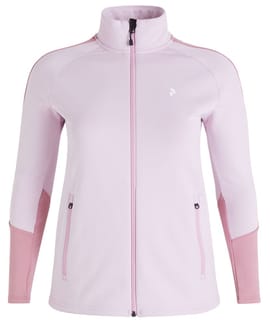 W Rider Zip Jacket Cold Blush Bitter Roo