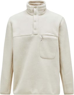 Fleece Snap T-Neck Sand Fog