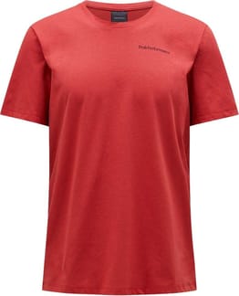 Explore Logo Tee Softer Red