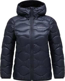 W Helium Down Hood Jacket Black