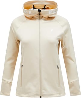 W Rider Zip Hood Sand Fog