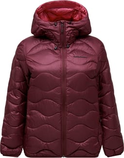 W Helium Down Hood Jacket Porto Mountain Blush