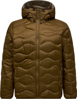 M Helium Down Hood Jacket Meadow Moss Avid Beige