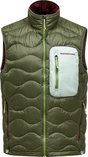 M Helium Utility Down Vest Pine Needle Frosted Fern