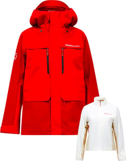W 40Y R&D Long Gore-Tex Jacket The Alpine Racing Red