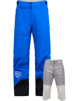 M 40Y R&D Gore-Tex Ski Pant Ice Peak Blue