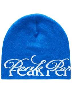 40Y Logo Hat Ice Peak Blue