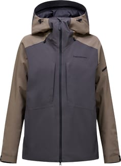 M Insulated 2L Ski Jacket Terrain Tan Motion Grey