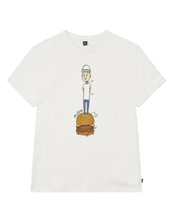 Burgy Tee White