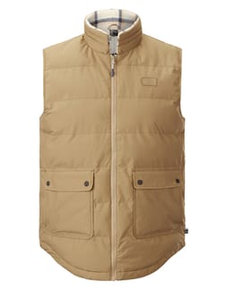 Russello Vest Dark Stone