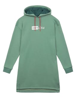 Leony Ls Dress Green spruce