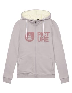 Basement Zip Hoodie W Light Lavender