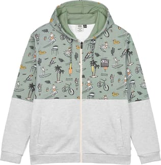 Moeca Zip Hoodie Aluha Print