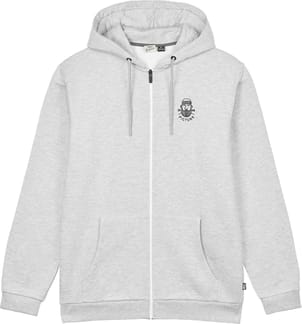 Chewko Zip Hood Grey Melange