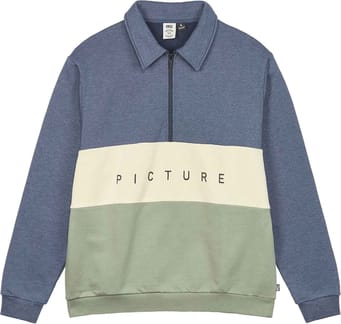 Carawa Zip Sw Dark Blue Melange