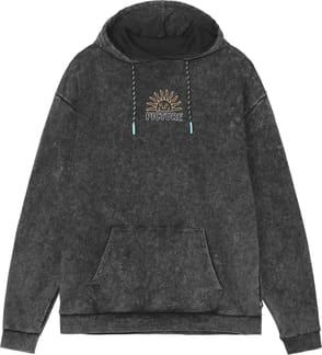 Boroloola Hoodie Black Washed