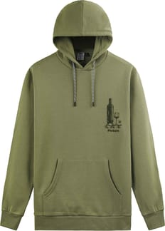 D&S Wine Hoodie Green Spray