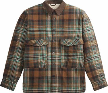 Noliwa Plaid Shirt Camel Plaid