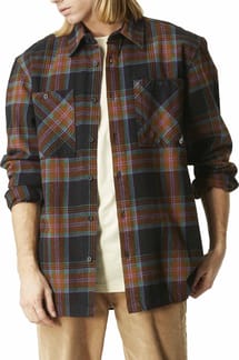 Relowa Shirt Plaid Black