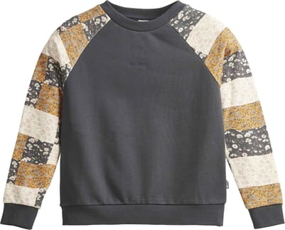 Blayr Crew Patchwork Print