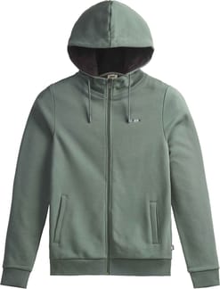 Basement Zip Hoodie W Concrete Grey