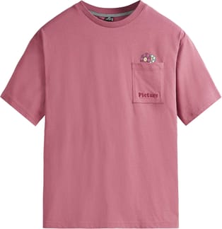 Kiarra Pocket Tee Maroon
