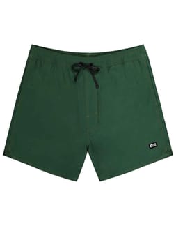 Piau Solid 15 Boardshort Jungle Green