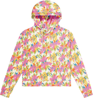 Neris Crop Hood Alstro Print